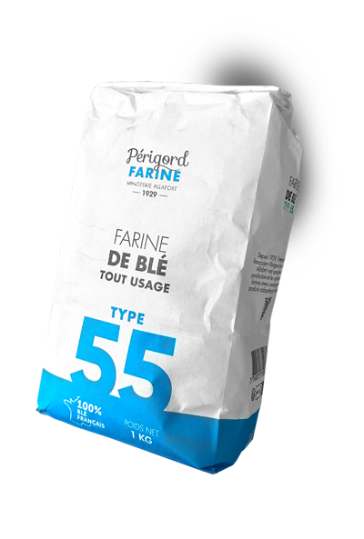 Périgord Farine Maison Allafort : Farine de blé tout usage Type 55