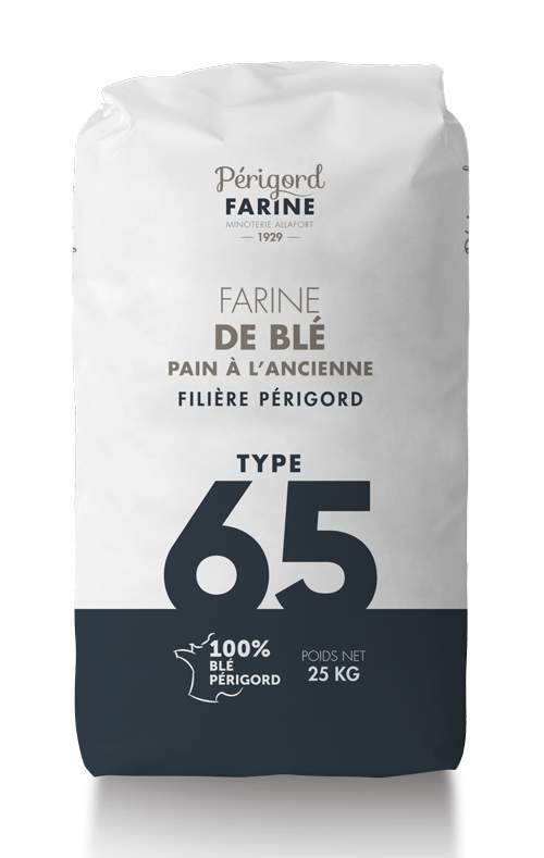 Périgord Farine : Farine de blé pain à l'ancienne filière Périgord Type 65