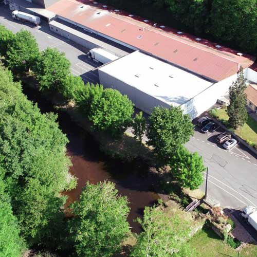 Périgord Farine : usine de conditionnement en Dordogne.
